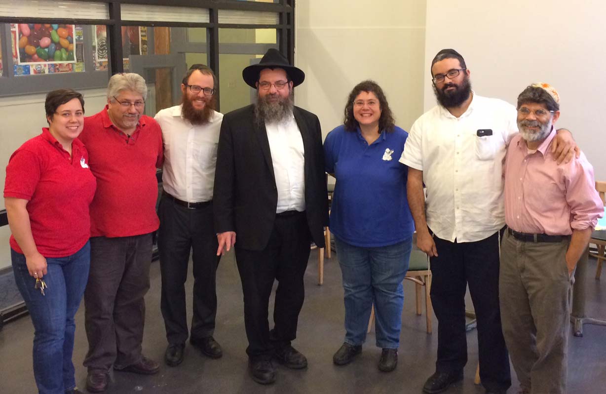 Herrell's® staff with rabbis from Pioneer Kosher