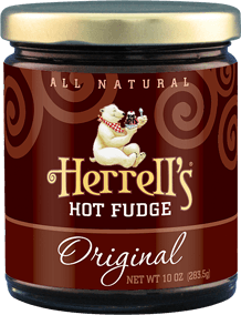 Jar of Herrell's® hot fudge